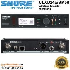 Shure ULXD24E/SM58 Wireless Telsiz El Mikrofonu