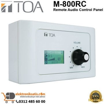 TOA M-800RC Remote Audio Control Panel