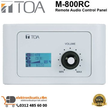 TOA M-800RC Remote Audio Control Panel