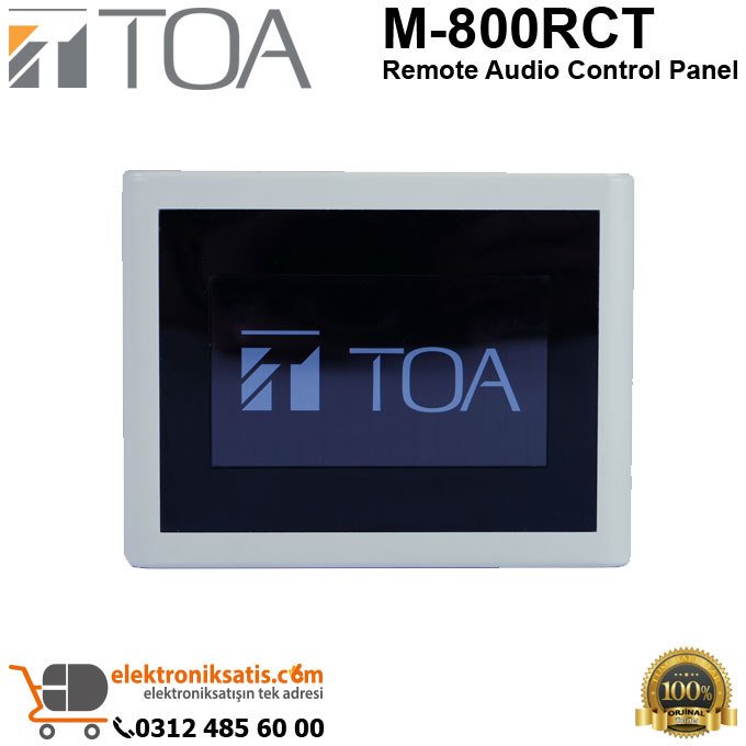 TOA M-800RCT Remote Audio Control Panel