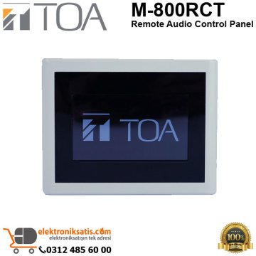 TOA M-800RCT Remote Audio Control Panel