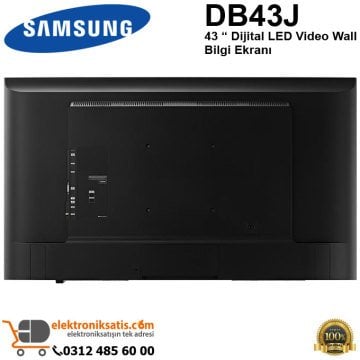 Samsung DB43J 43 inc Dijital LED Video Wall Bilgi Ekranı