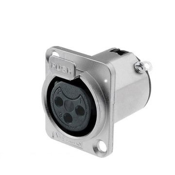Amphenol AC3FDZ 3 Pin XLR Dişi Şase Konnektör