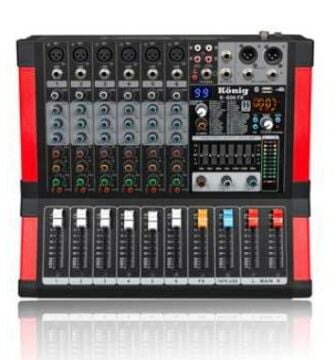 König K-606 FX 6 Kanal Deck Mikser