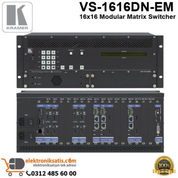 Kramer VS-1616DN-EM 16x16 Modular Matrix Switcher