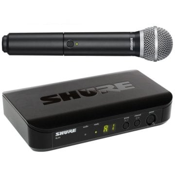 Shure BLX24E/PG58 Wireless Telsiz El Mikrofonu