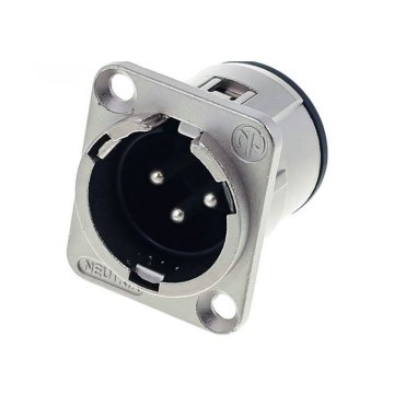 Neutrik NC3MD-H 3 Pin XLR Erkek Şase Konnektör