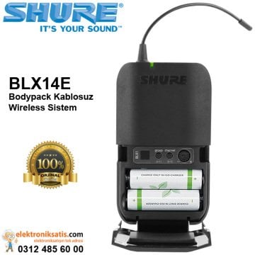 Shure BLX14E Bodypack Kablosuz Wireless Sistem