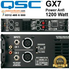 QSC GX7 Profesyonel Power Anfi 1200 Watt