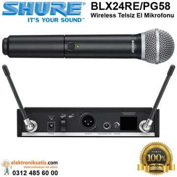 Shure BLX24RE/PG58 Telsiz El Mikrofonu