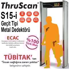 ThruScan S15-i Geçit Tipi Metal Dedektörü