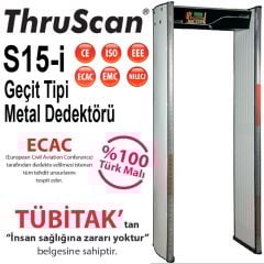 ThruScan S15-i Geçit Tipi Metal Dedektörü