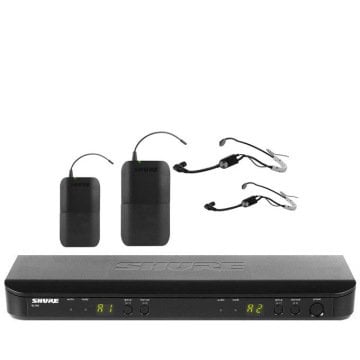 Shure BLX188E/SM35 Wireless Telsiz Kafa Mikrofonu
