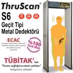 ThruScan S6 Geçit Tipi Metal Dedektörü