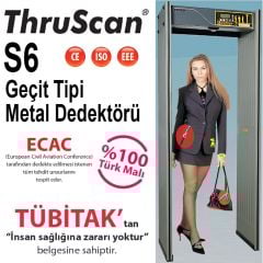 ThruScan S6 Geçit Tipi Metal Dedektörü