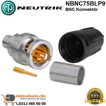 Neutrik NBNC75BLP9 BNC Konnektör