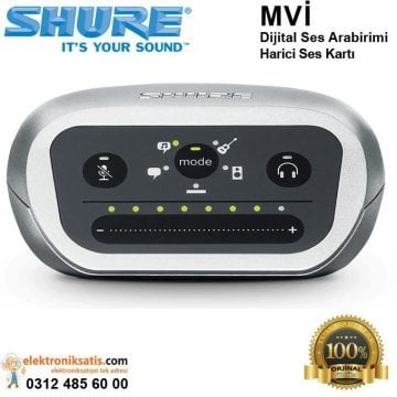 Shure MVI-LTG Harici Ses Kartı