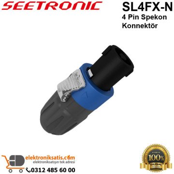 Seetronic SL4FX-N 4 Pin Spekon Konnektör