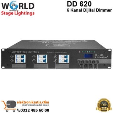 WSLightings DD 620 6 Kanal Dijital Dimmer