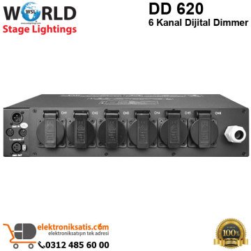 WSLightings DD 620 6 Kanal Dijital Dimmer