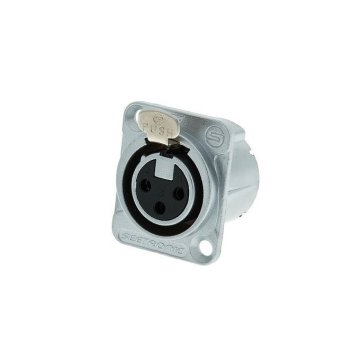 Seetronic MK3F2C 3 Pin XLR Dişi Şase Konnektör