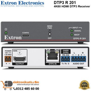 Extron DTP3 R 201 4K60 HDMI DTP3 Receiver