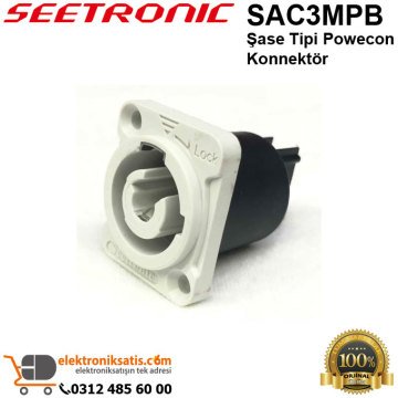 Seetronic SAC3MPB Şase Tipi Powercon Konnektör