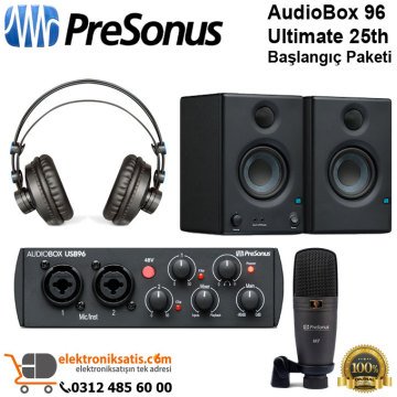 PRESONUS AudioBox 96 Ultimate 25th Başlangıç Paketi