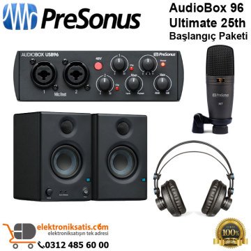 PRESONUS AudioBox 96 Ultimate 25th Başlangıç Paketi