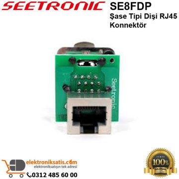 Seetronic SE8FDP Şase Tipi Dişi RJ45 Konnektör