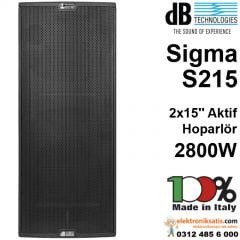 dB technologies sigma S215 Aktif Hoparlör