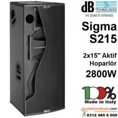 dB technologies sigma S215 Aktif Hoparlör