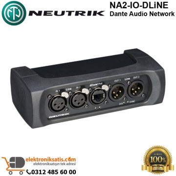 Neutrik NA2-IO-DLiNE Dante Audio Network