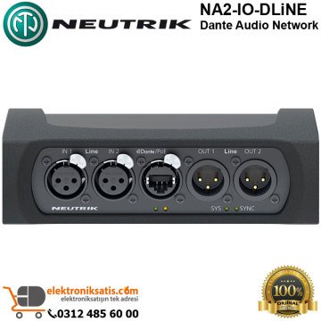 Neutrik NA2-IO-DLiNE Dante Audio Network