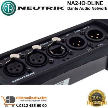 Neutrik NA2-IO-DLiNE Dante Audio Network