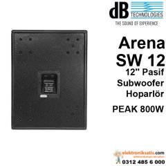 dB technologies Arena SW12 Pasif Subwoofer Hoparlör