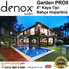 Denox Garden PRO8 Kaya Tipi Bahçe Hoparlörü