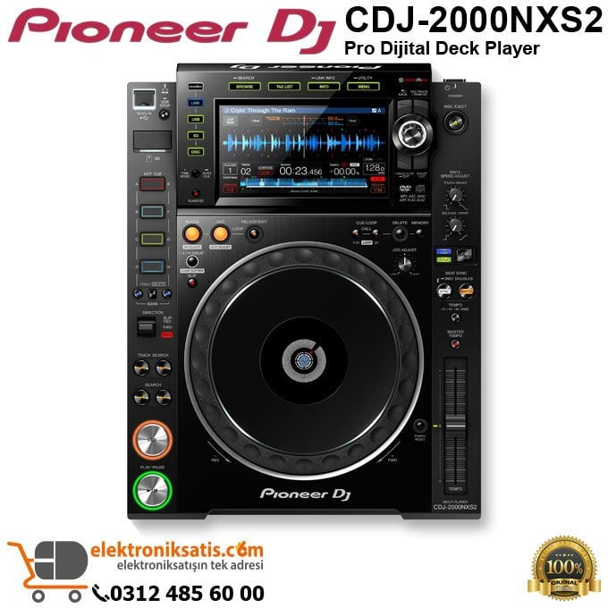 Pioneer Dj CDJ-2000NXS2 Pro Dijital Deck Player