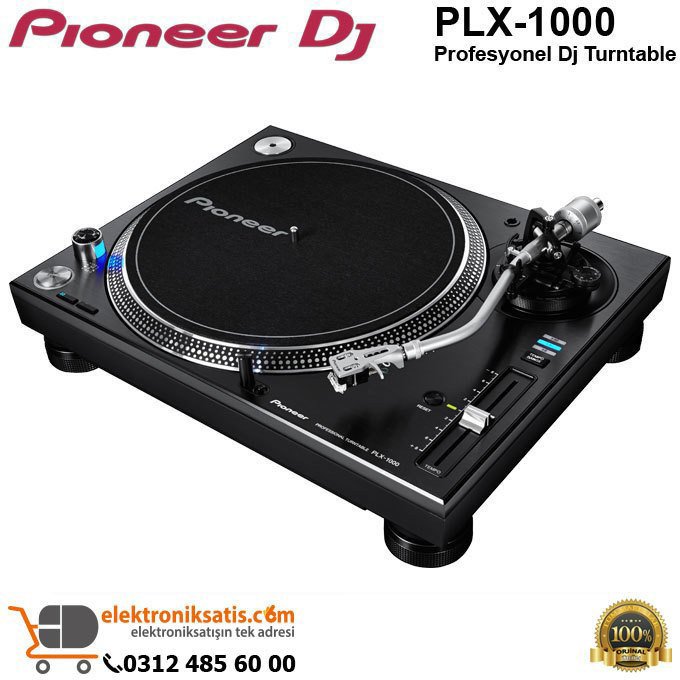 Pioneer Dj PLX-1000 Profesyonel Dj Turntable