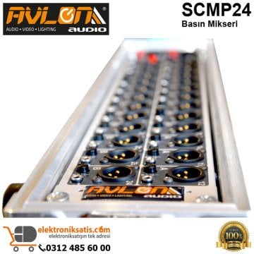 SCMP24 2 Giriş 24 Çıkış Basın Mikseri
